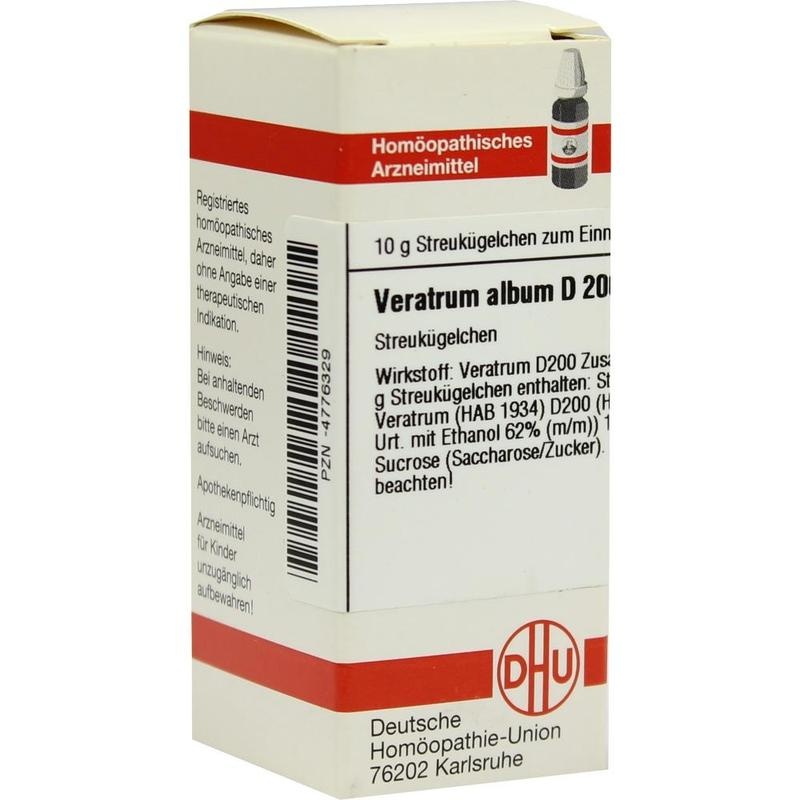 VERATRUM ALBUM D 200 Globuli