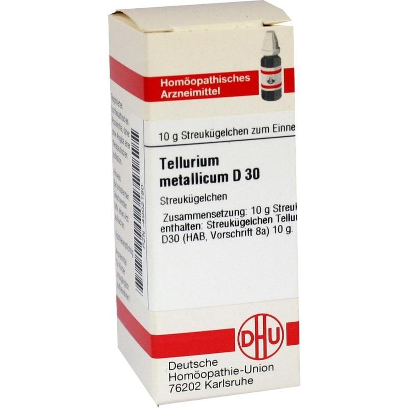 TELLURIUM metallicum D 30 Globuli