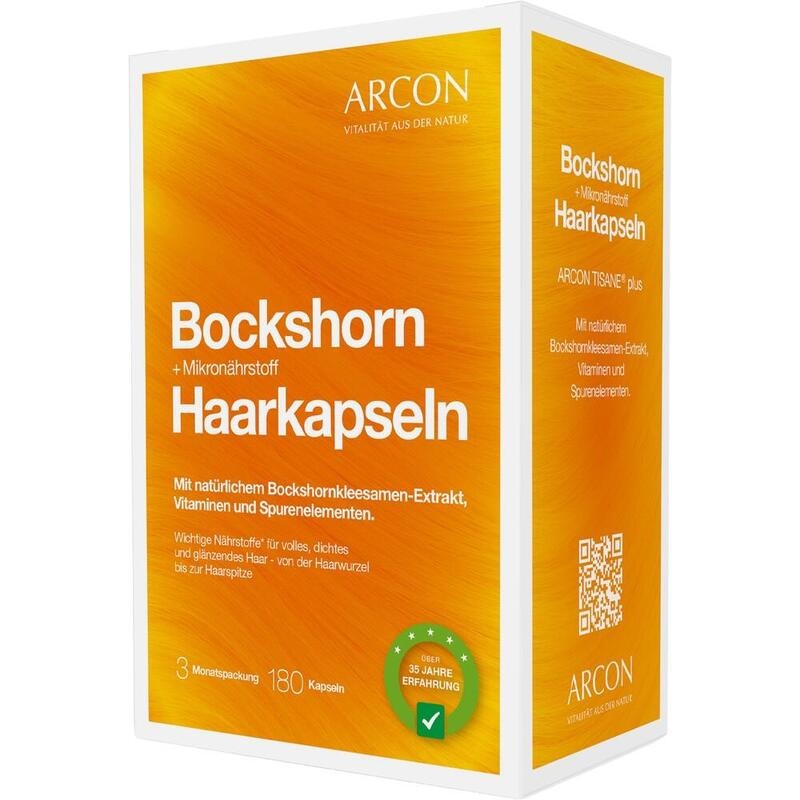BOCKSHORN+Mikronährstoff Haarkapseln Tisane plus