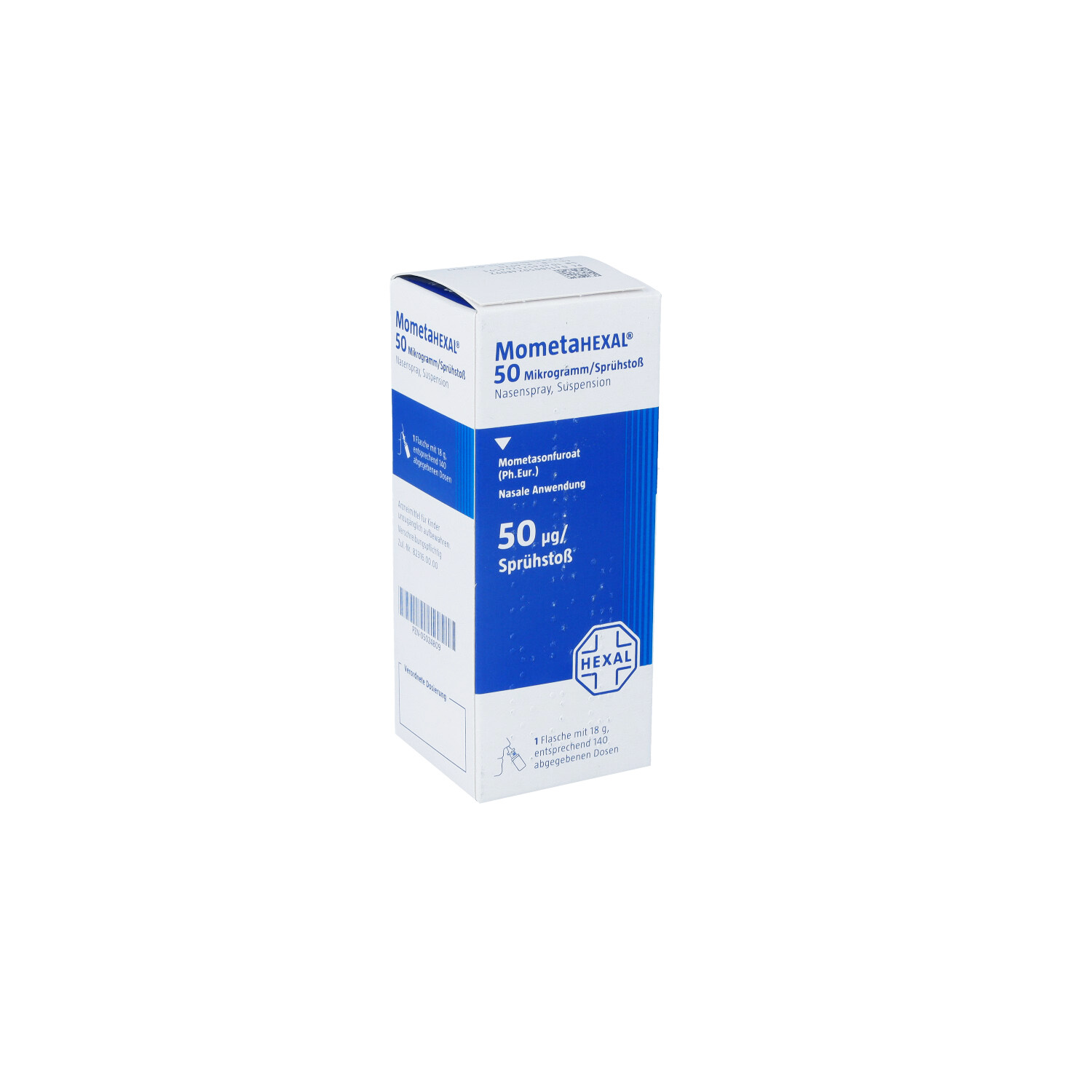 MOMETAHEXAL 50 μg/Spr.St.Nasenspr.Susp.140Sprühst.