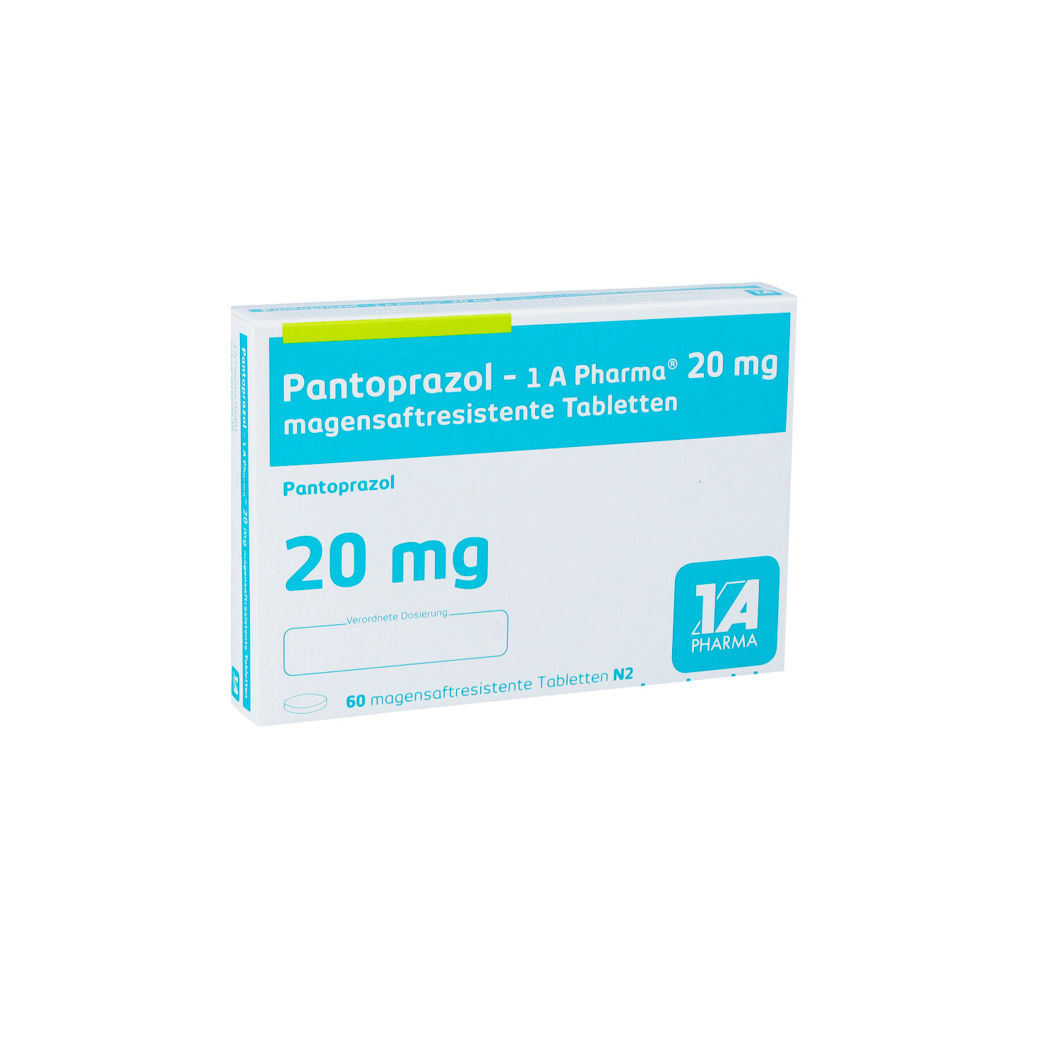 PANTOPRAZOL-1A Pharma 20 mg magensaftres.Tabletten