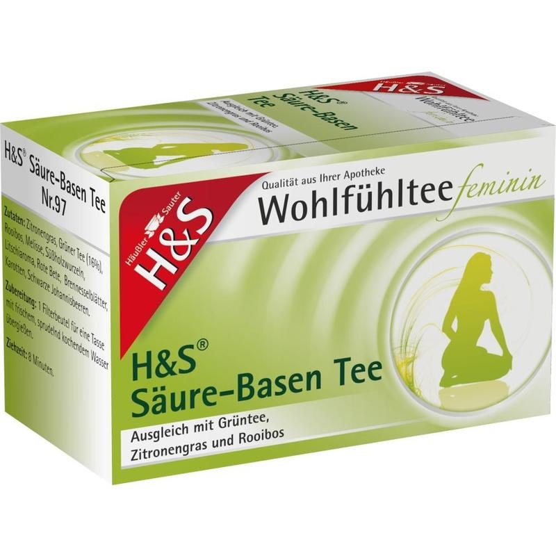 H&S Wohlfühltee feminin Säuren Basen Tee Fbtl.