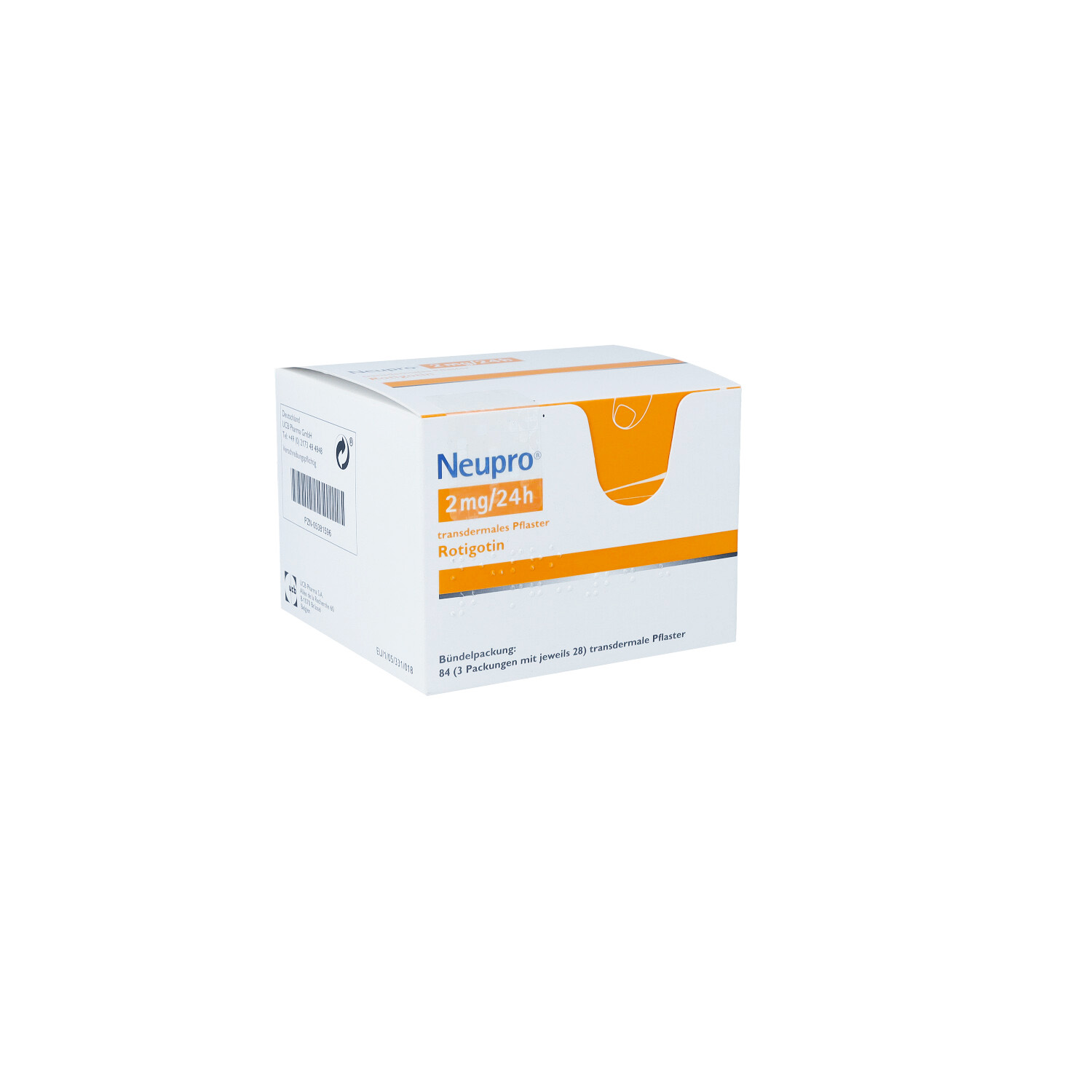 NEUPRO 2 mg/24 h transdermale Pflaster