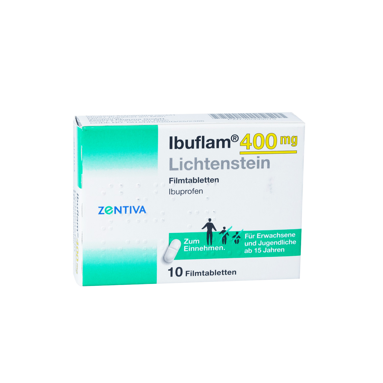IBUFLAM 400 mg Lichtenstein Filmtabletten
