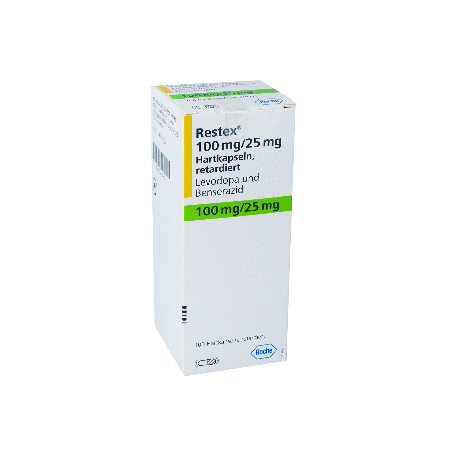 RESTEX 100 mg/25 mg Hartkapseln retardiert