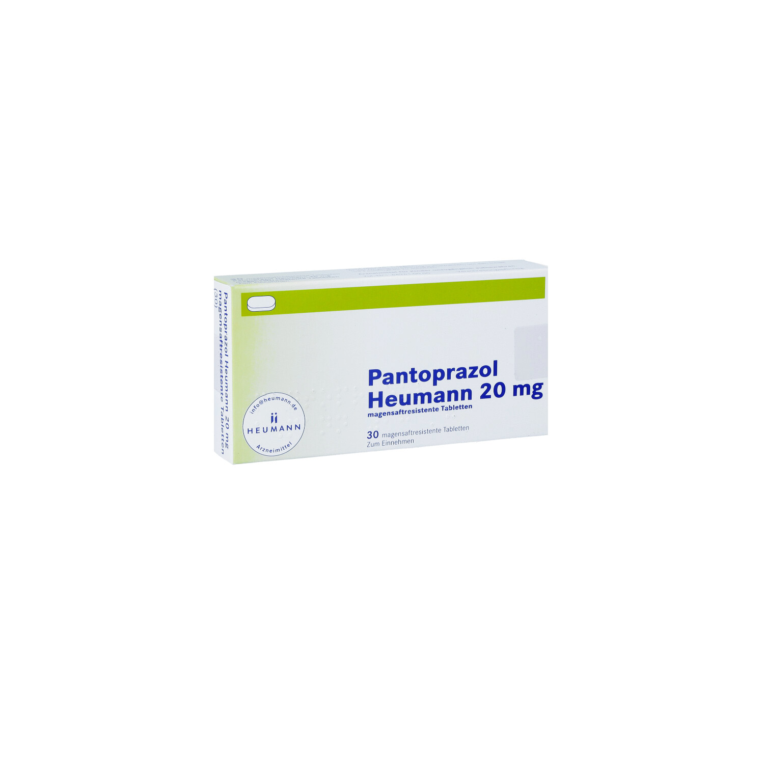 PANTOPRAZOL Heumann 20 mg magensaftres.Tabletten