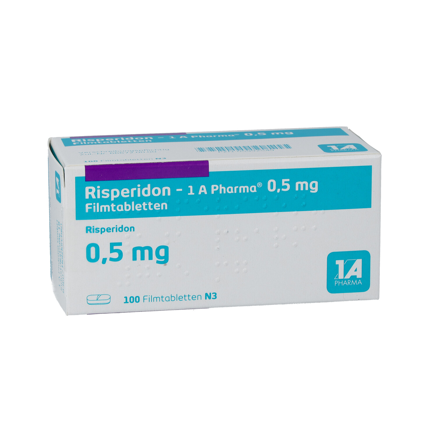 RISPERIDON-1A Pharma 0,5 mg Filmtabletten