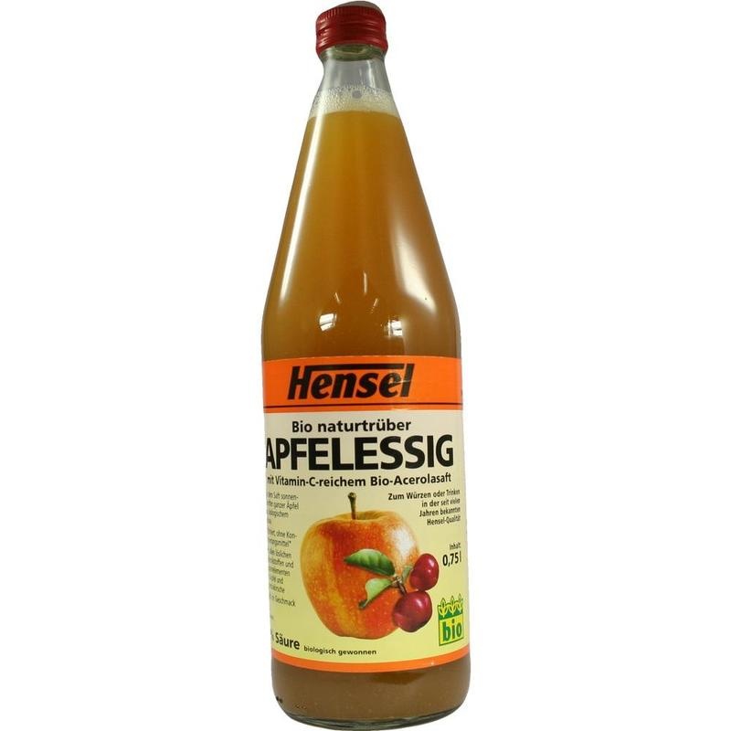 HENSEL Apfelessig naturtrüb Bio m.5% Acerola