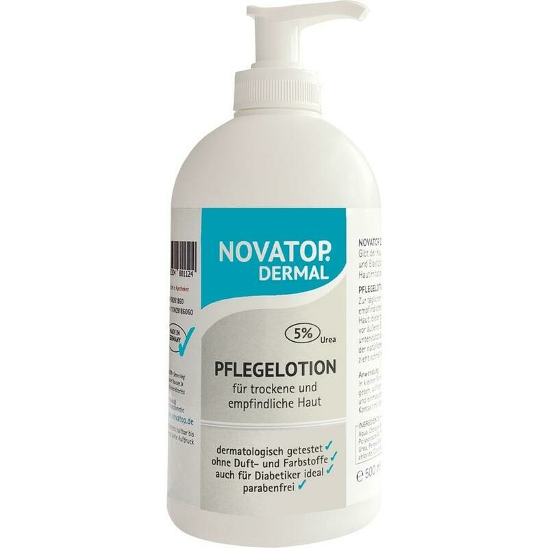 NOVATOP Dermal Pflegelotion 5% Urea