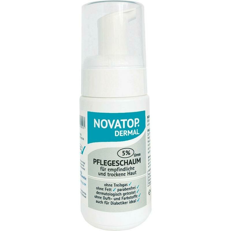 NOVATOP Dermal Pflegeschaum 5% Urea