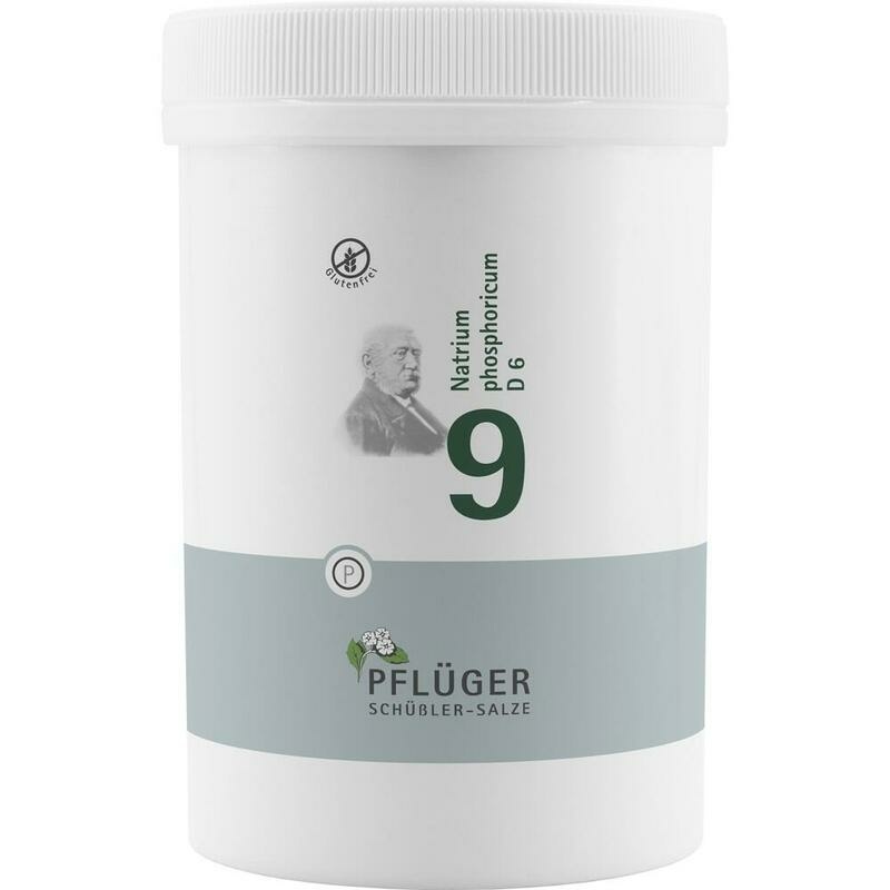 BIOCHEMIE Pflüger 9 Natrium phosphoricum D 6 Tabl.