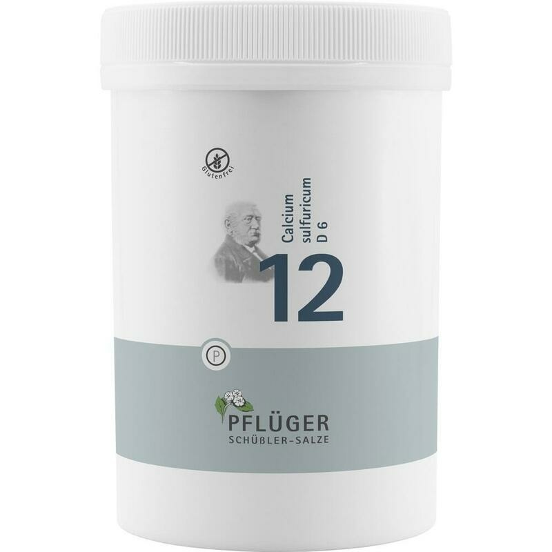 BIOCHEMIE Pflüger 12 Calcium sulfuricum D 6 Tabl.