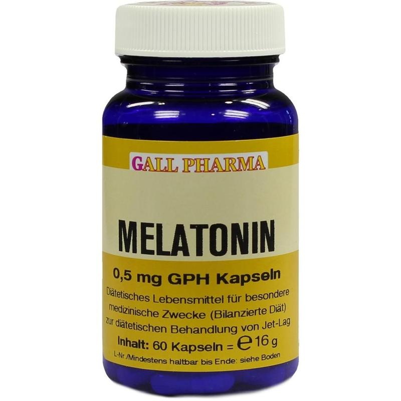 MELATONIN 0,5 mg GPH Kapseln