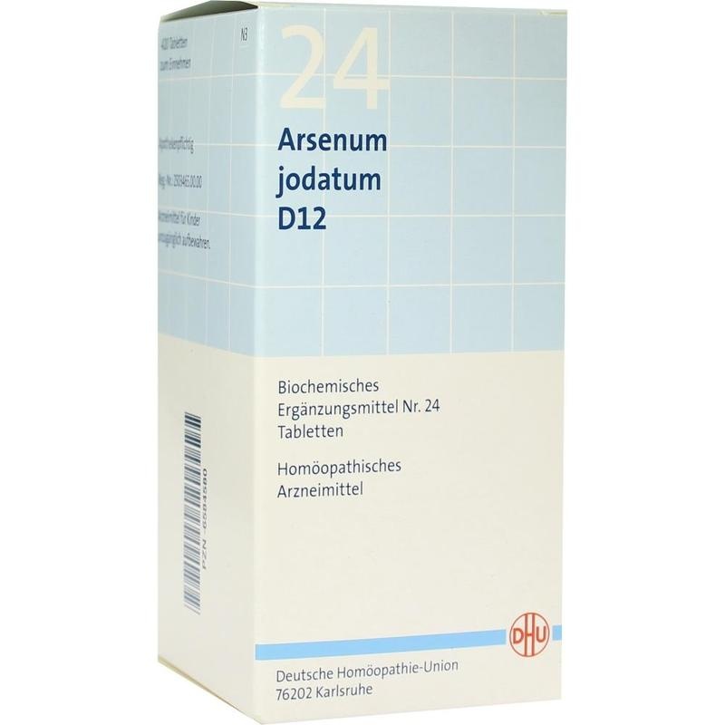 BIOCHEMIE DHU 24 Arsenum jodatum D 12 Tabletten