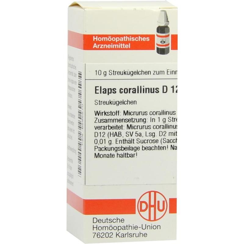 ELAPS corallinus D 12 Globuli