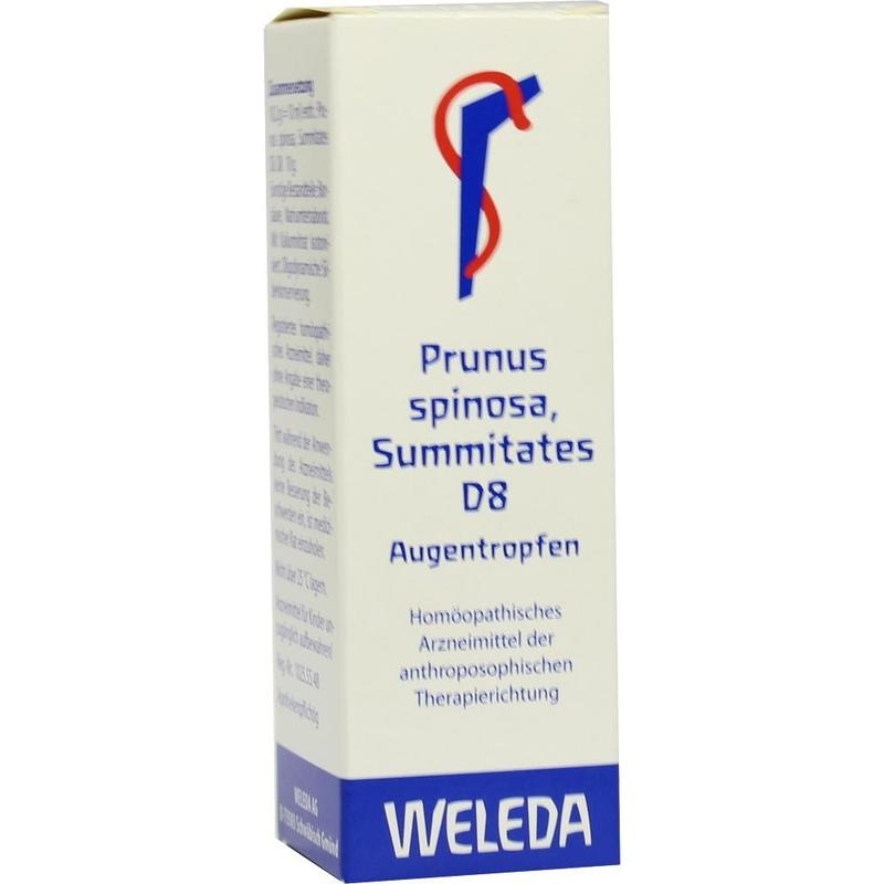 PRUNUS SPINOSA SUMMITATES D 8 Augentropfen