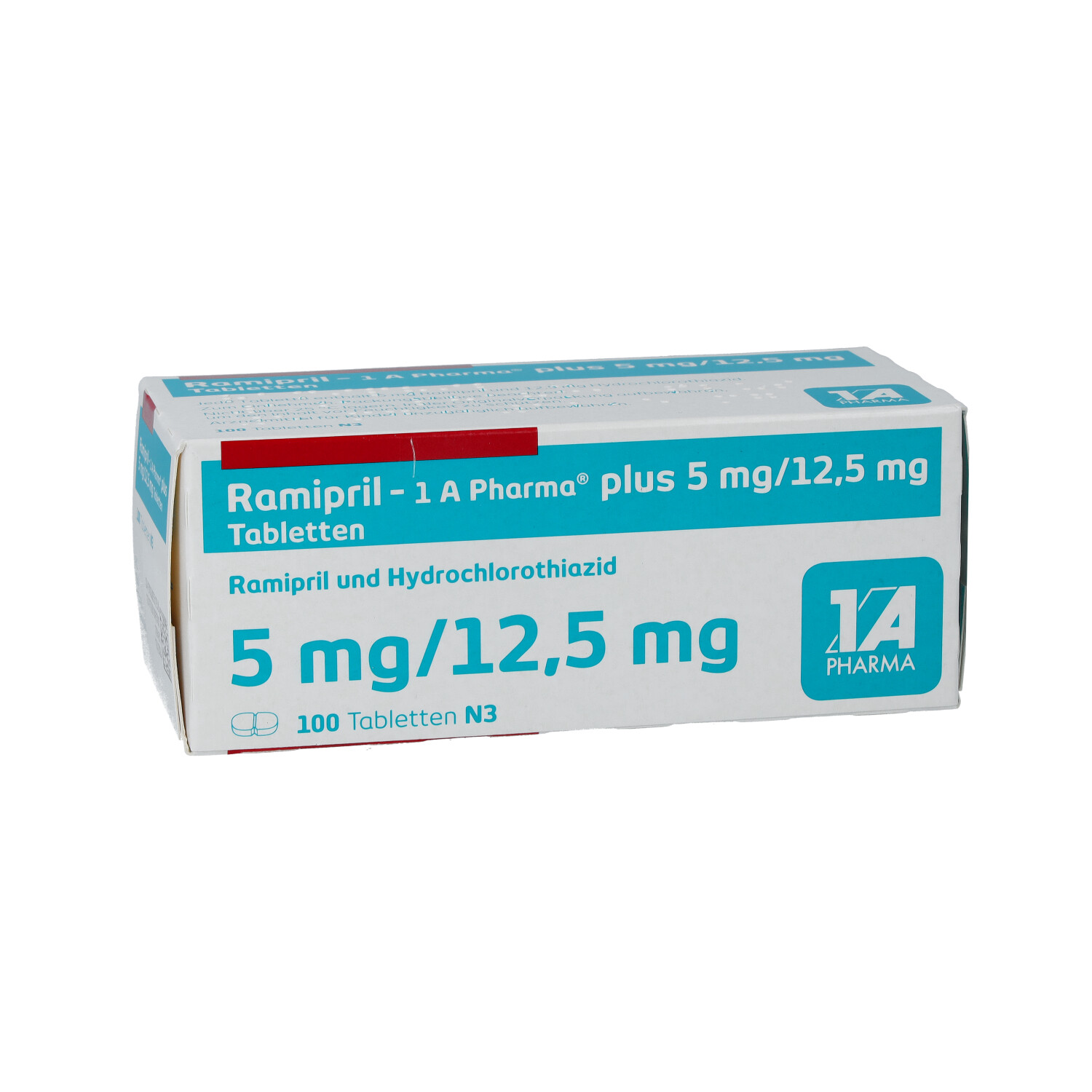 RAMIPRIL-1A Pharma plus 5 mg/12,5 mg Tabletten
