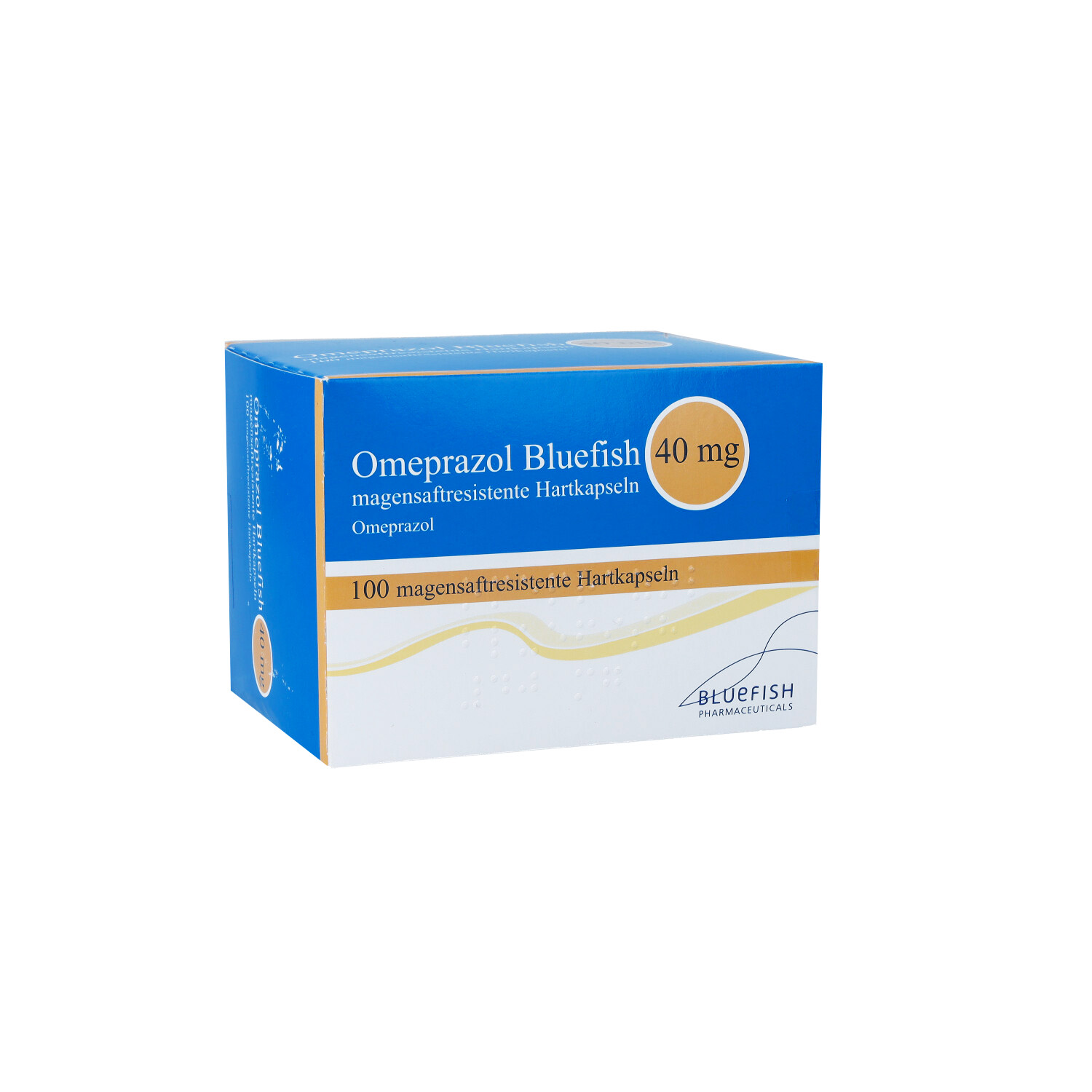 OMEPRAZOL Bluefish 40 mg magensaftres.Kapseln