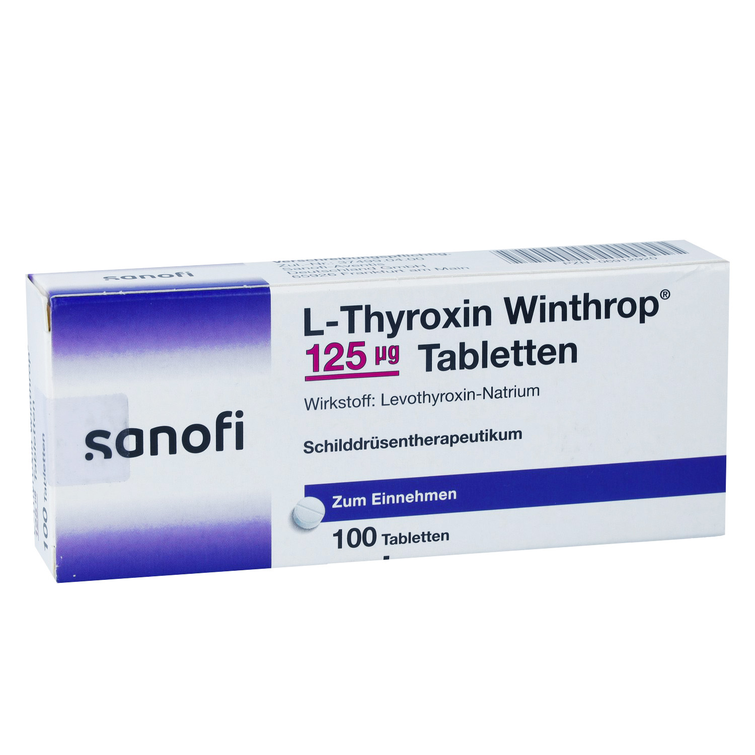 L-THYROXIN Winthrop 125 μg Tabletten