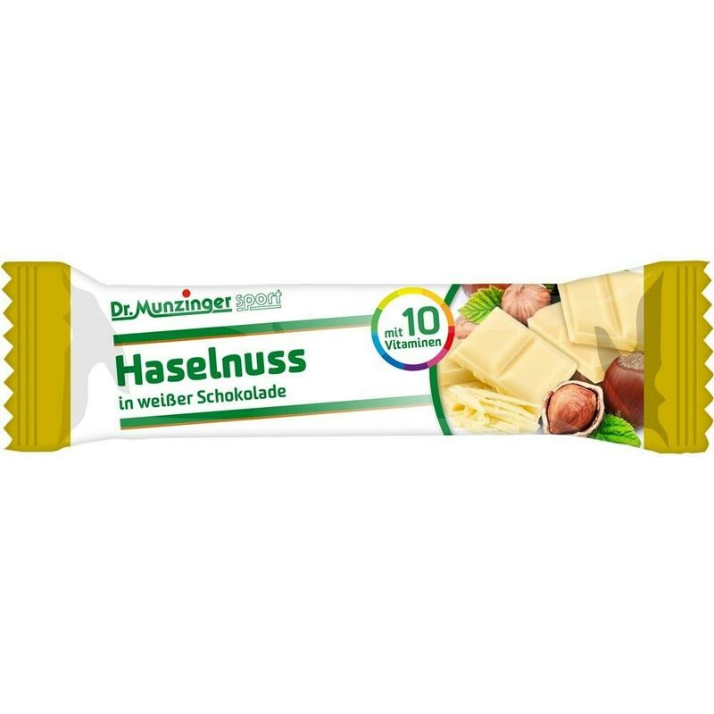 DR.MUNZINGER Fruchtschnitte Haselnuss schokoliert