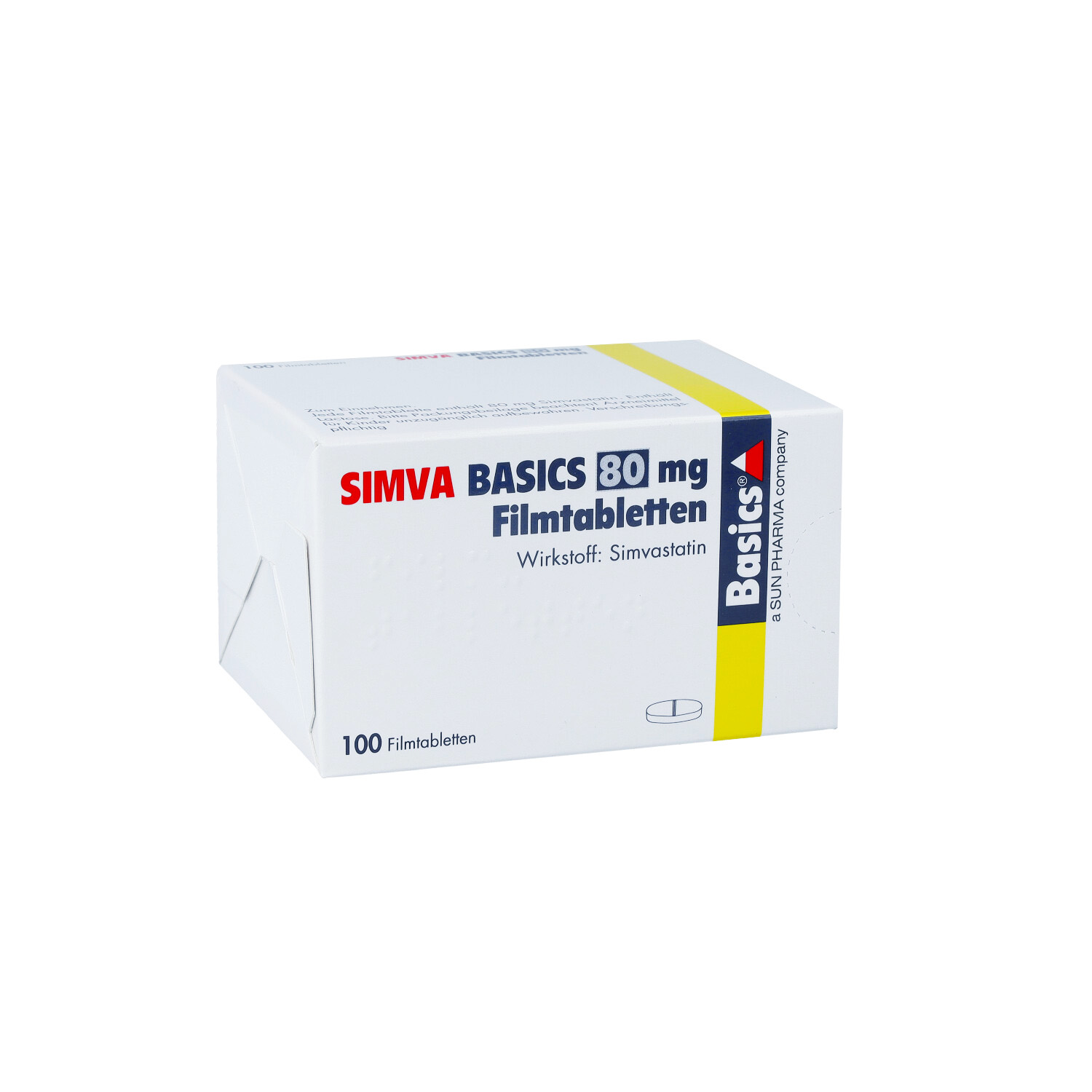 SIMVA BASICS 80 mg Filmtabletten