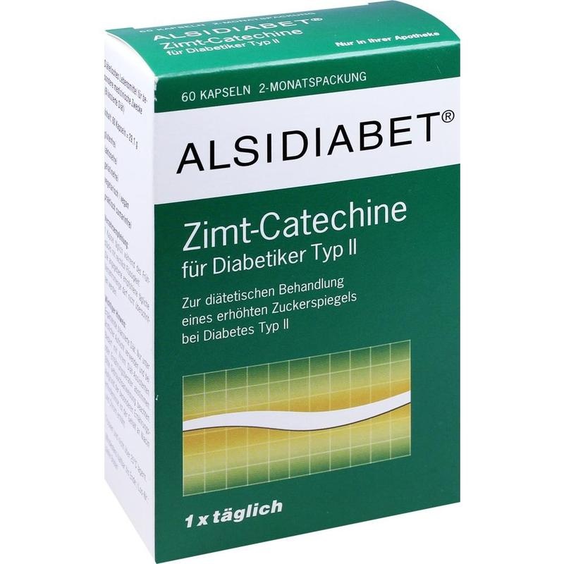 ALSIDIABET Zimt-Catechine f.Diab.Typ II 1xtägl.Kps