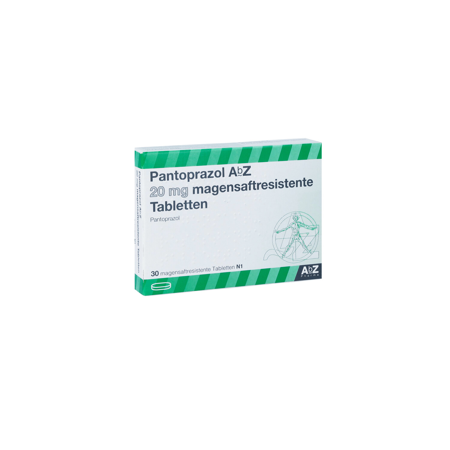 PANTOPRAZOL AbZ 20 mg magensaftres.Tabletten