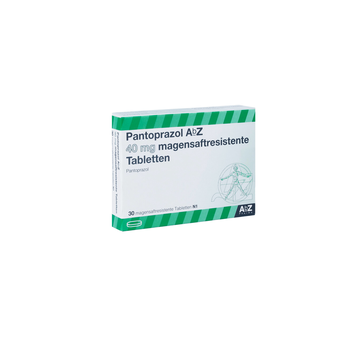 PANTOPRAZOL AbZ 40 mg magensaftres.Tabletten