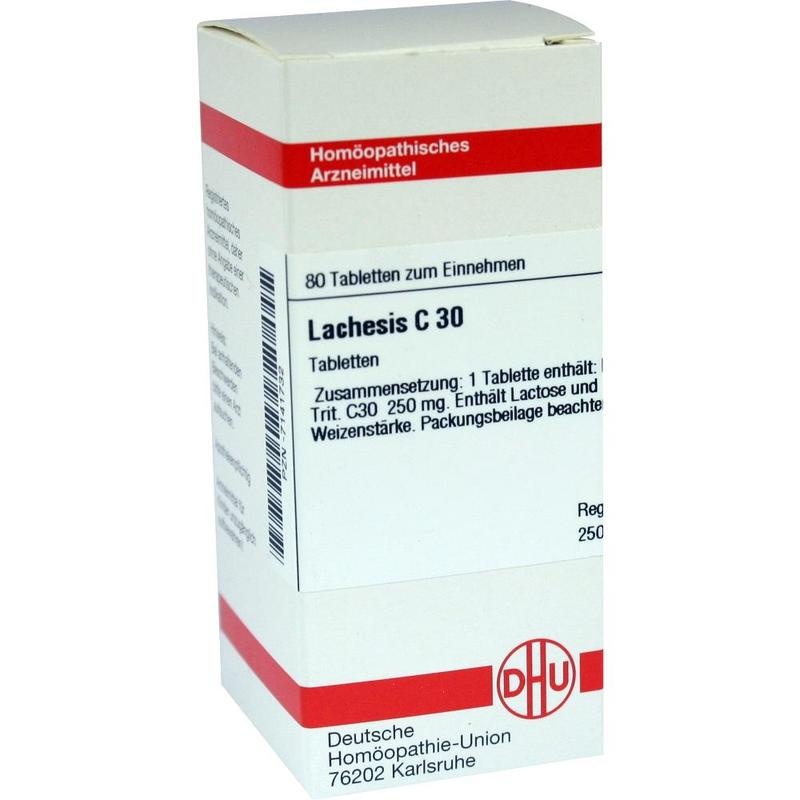 LACHESIS C 30 Tabletten