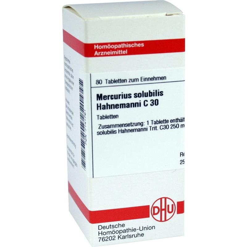 MERCURIUS SOLUBILIS Hahnemanni C 30 Tabletten