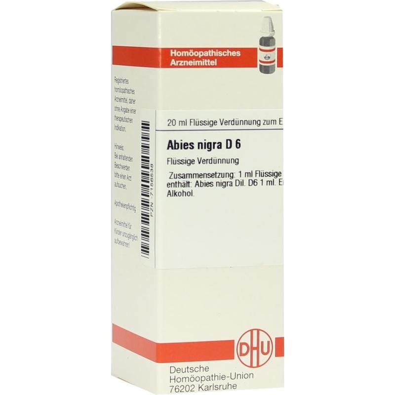 ABIES NIGRA D 6 Dilution