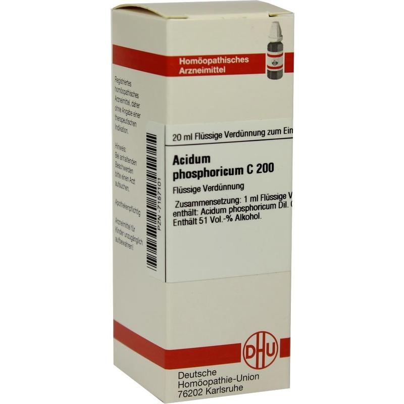 ACIDUM PHOSPHORICUM C 200 Dilution