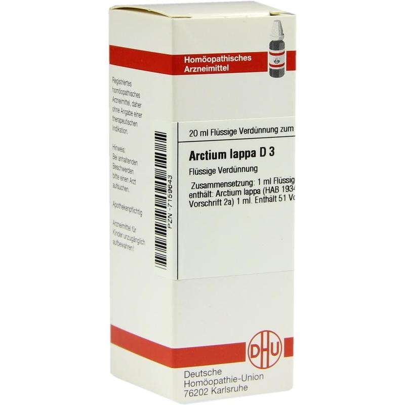 ARCTIUM lappa D 3 Dilution