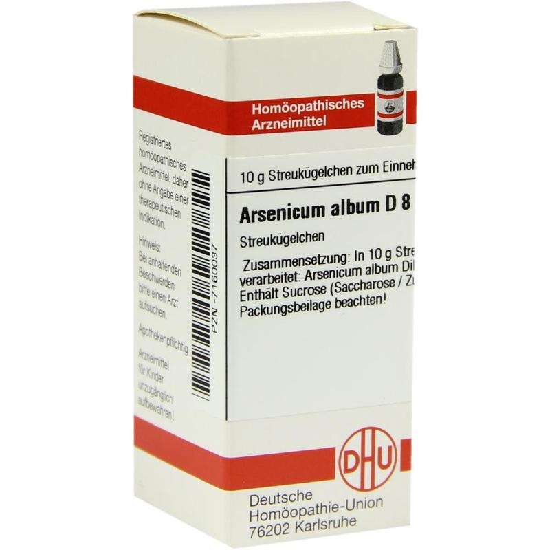 ARSENICUM ALBUM D 8 Globuli