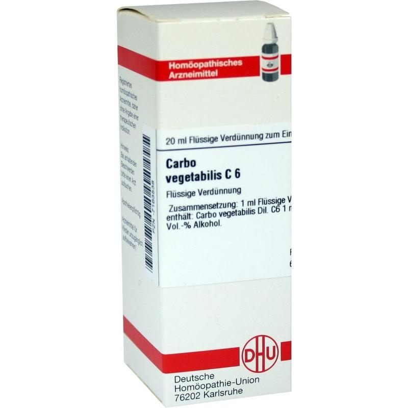 CARBO VEGETABILIS C 6 Dilution