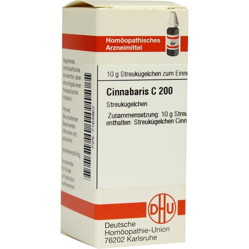 CINNABARIS C 200 Globuli