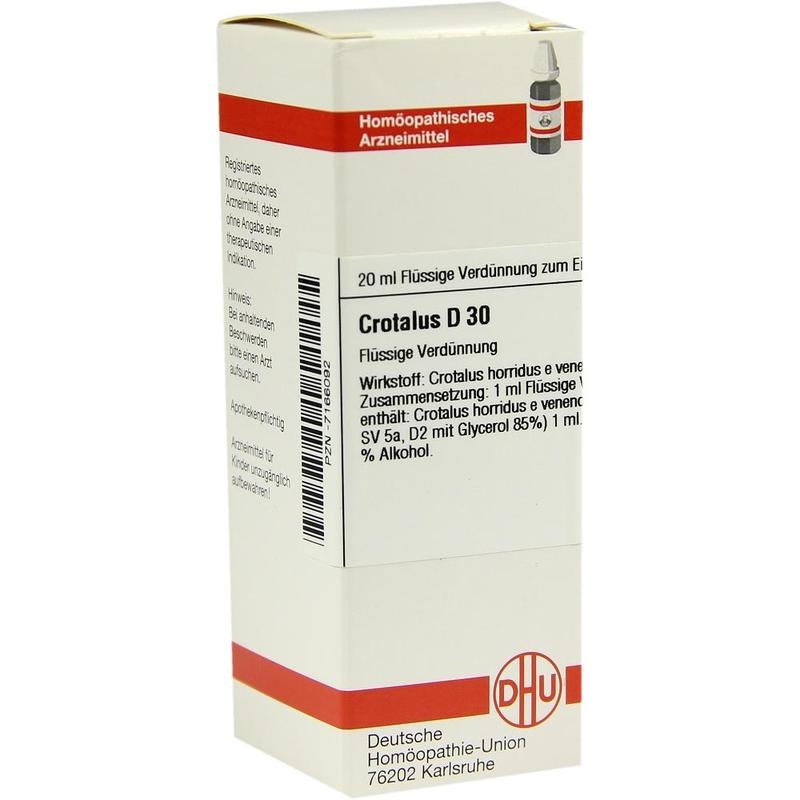 CROTALUS D 30 Dilution