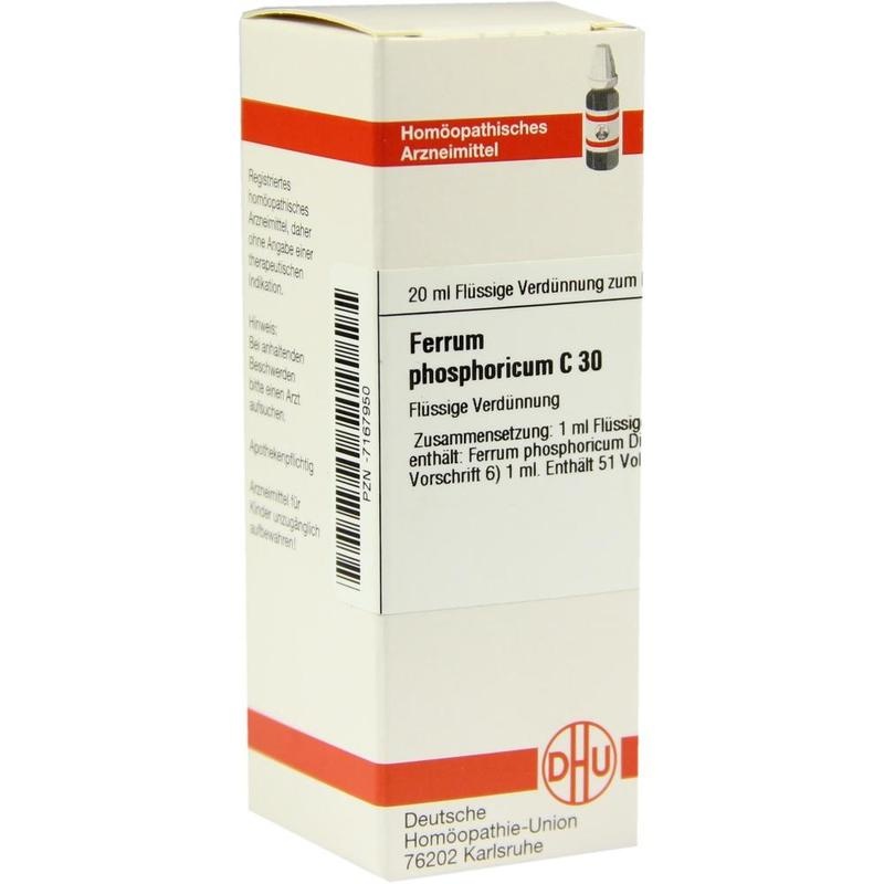 FERRUM PHOSPHORICUM C 30 Dilution