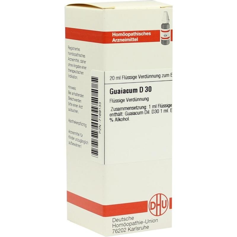 GUAIACUM D 30 Dilution