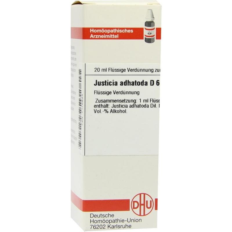 JUSTICIA adhatoda D 6 Dilution