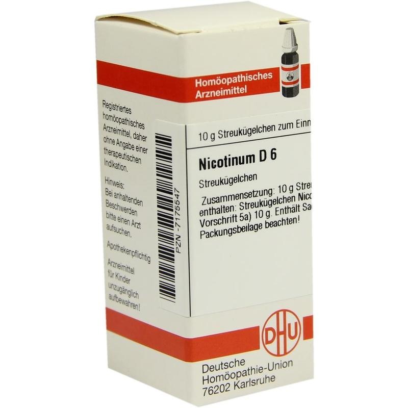 NICOTINUM D 6 Globuli