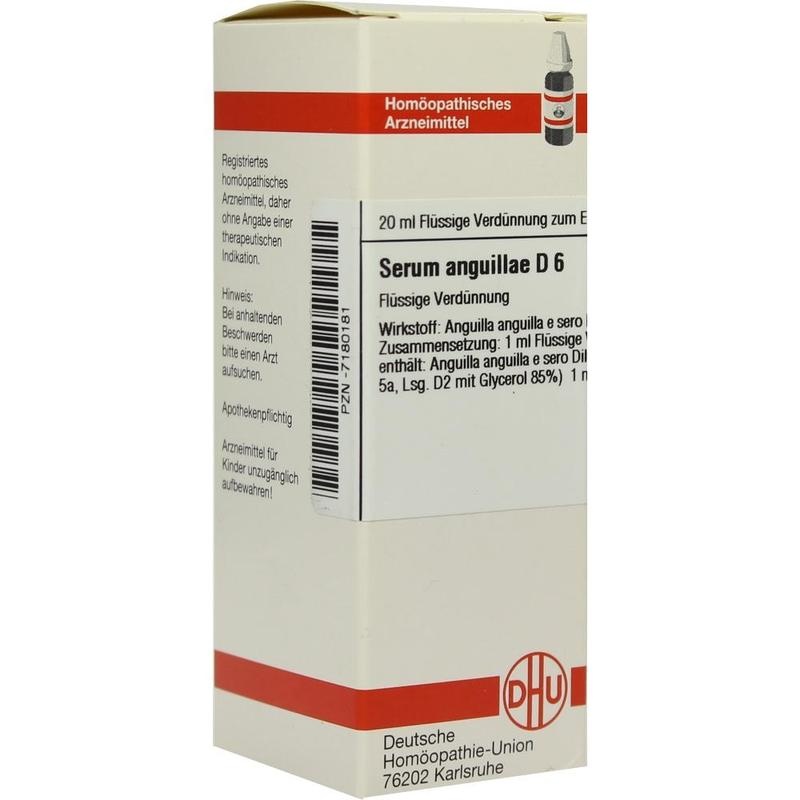SERUM ANGUILLAE D 6 Dilution