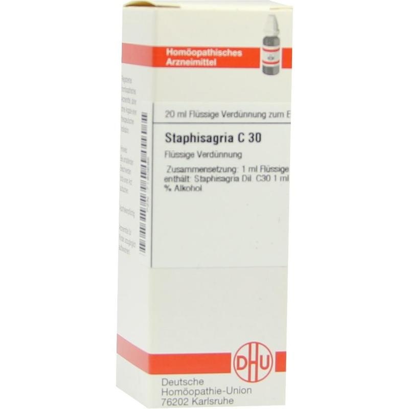 STAPHISAGRIA C 30 Dilution