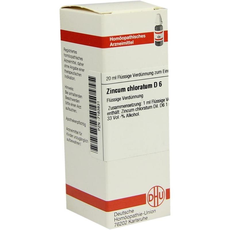 ZINCUM CHLORATUM D 6 Dilution