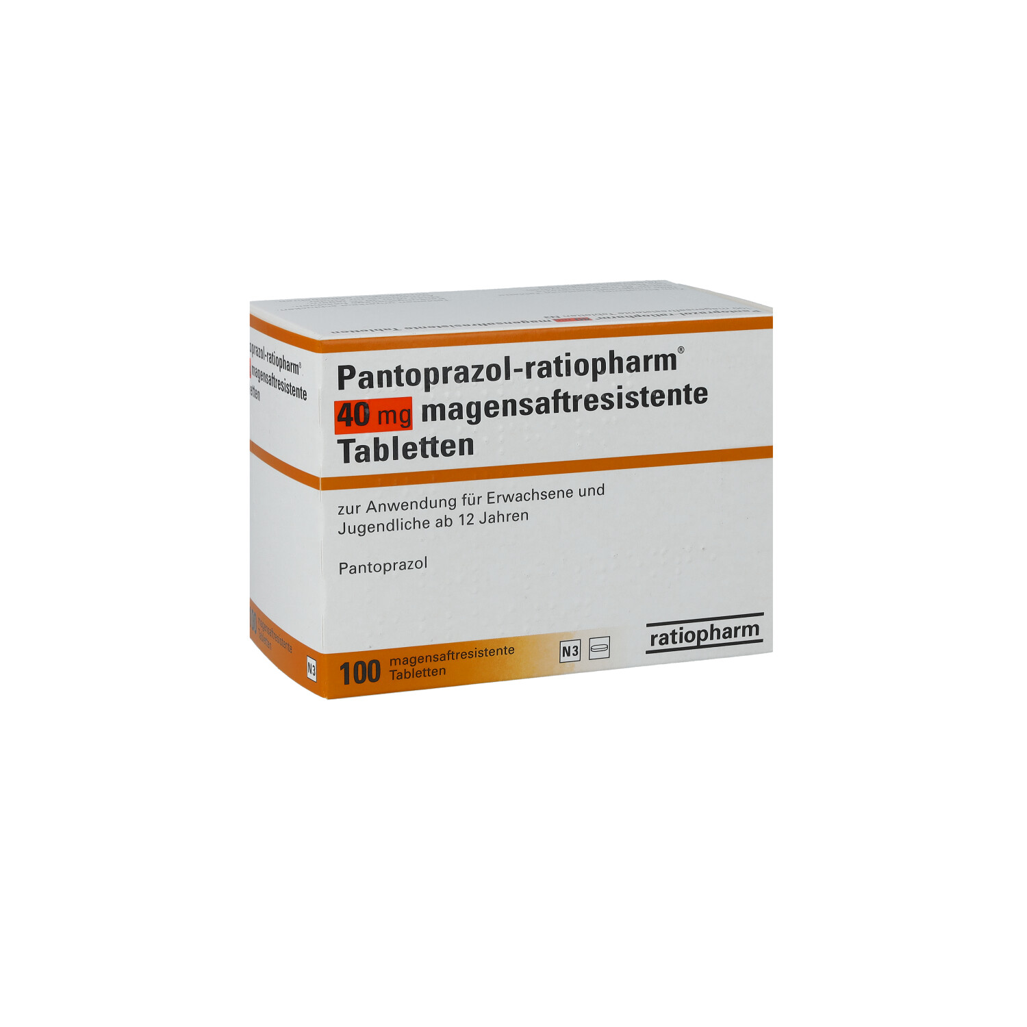 PANTOPRAZOL-ratiopharm 40 mg magensaftr.Tabletten