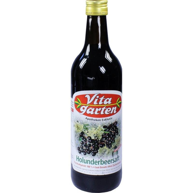 VITAGARTEN Holunderbeer Saft