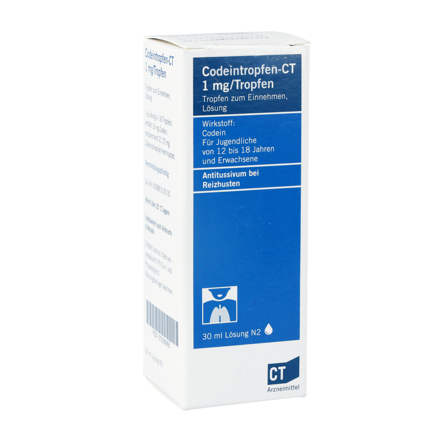 CODEINTROPFEN-CT 1 mg