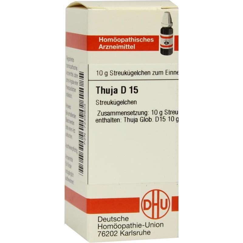 THUJA D 15 Globuli