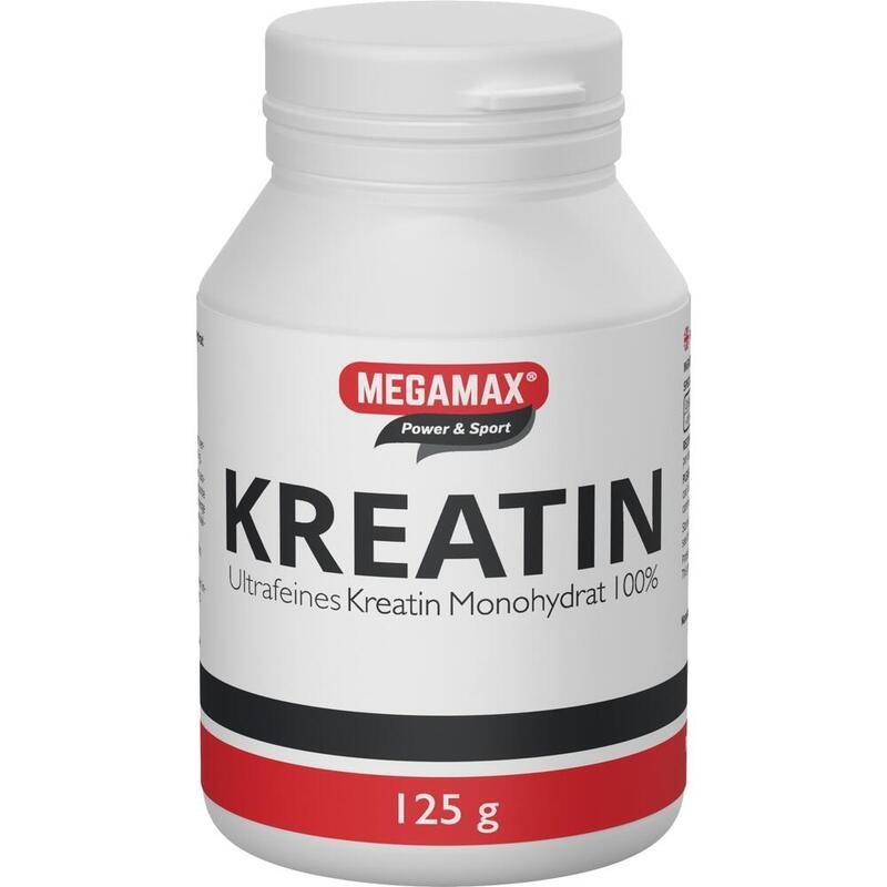 KREATIN MONOHYDRAT 100% Megamax Pulver