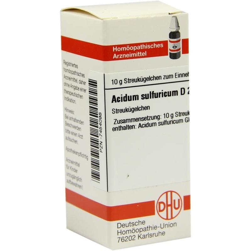 ACIDUM SULFURICUM D 200 Globuli